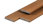 PuraShield composiet vlonderplank 2,3 x 13,8 x 500 cm, teak, massief, fijne houtnerf, clip systeem