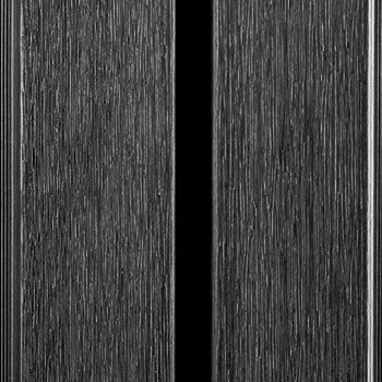 PuraTech 55 composiet dubbel profiel 3,3 x 17,0 x 290 cm, ebony black, fijne houtnerf