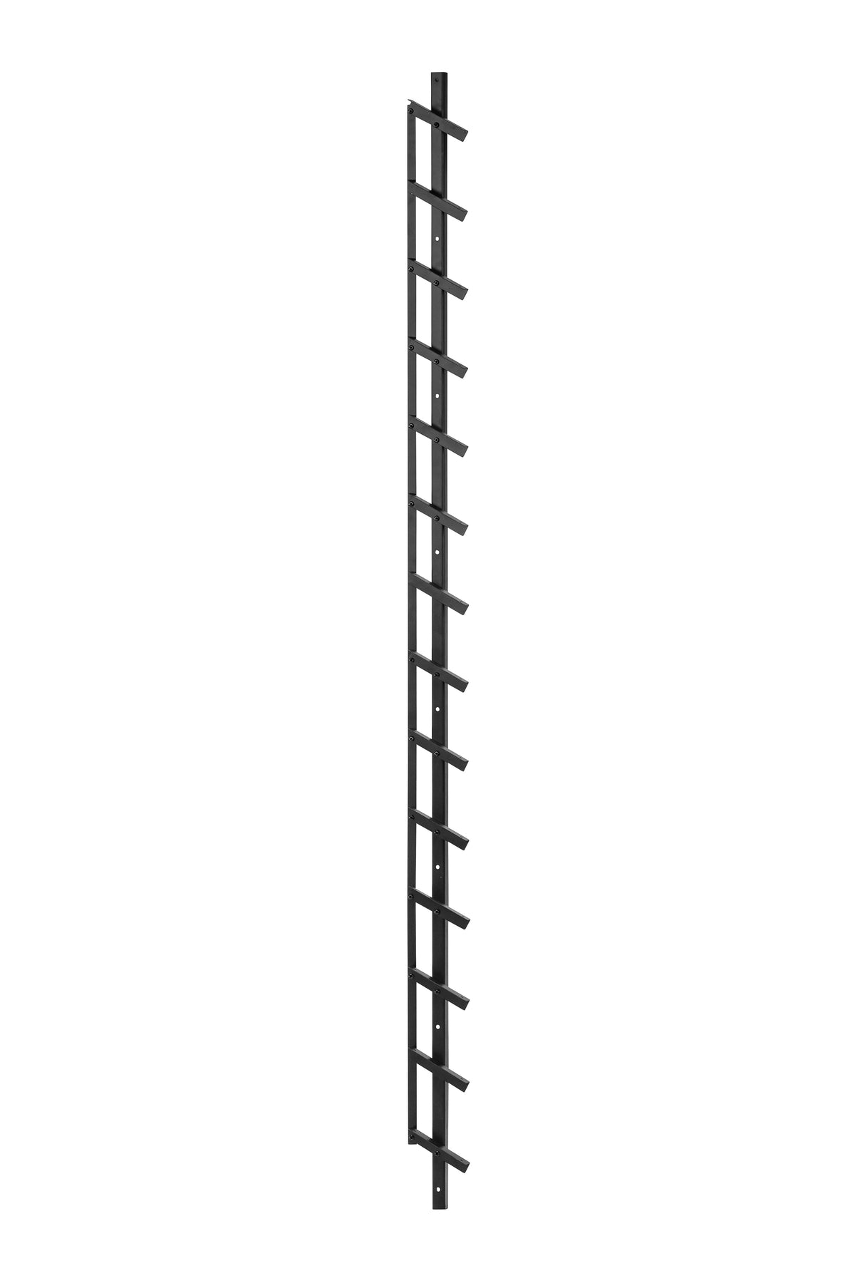 Flex Fence zwart gepoedercoat zelfbouwpakket lengte 166 cm