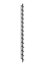 Flex Fence zwart gepoedercoat zelfbouwpakket lengte 96 cm