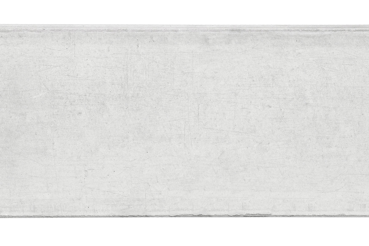 Berton©-onderplaat wit/grijs H36 x D3,5 x L184 cm