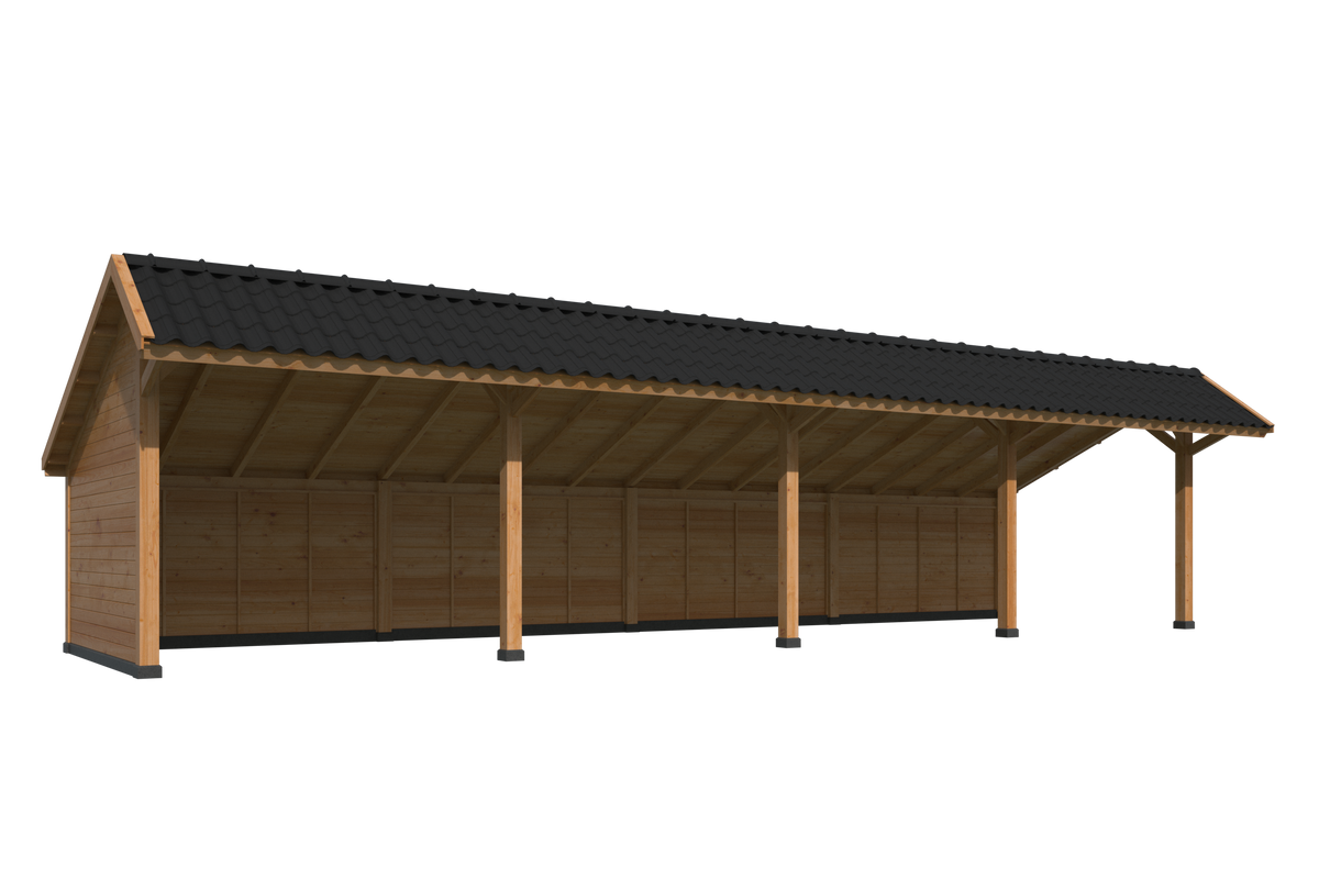 Bergen XL, Type 10 Douglas Gedroogd Potdekselplank blank