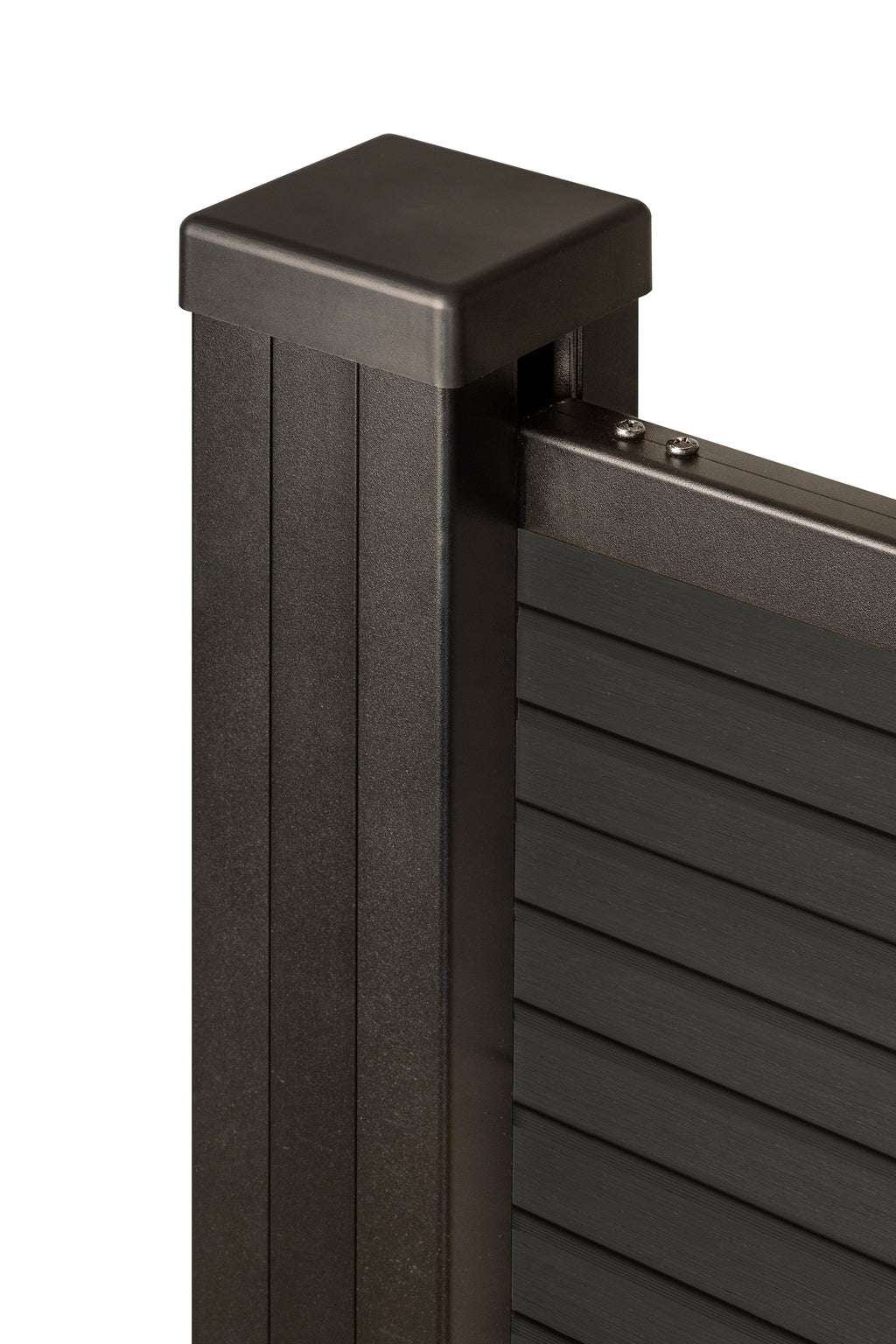PuraFence Royal composiet plank 2,0 x 16,1 x 182 cm, ebony black