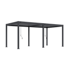 Tuindeco Advance  line vrijstaande aluminium overkapping 300 x 600 x 255 cm antraciet