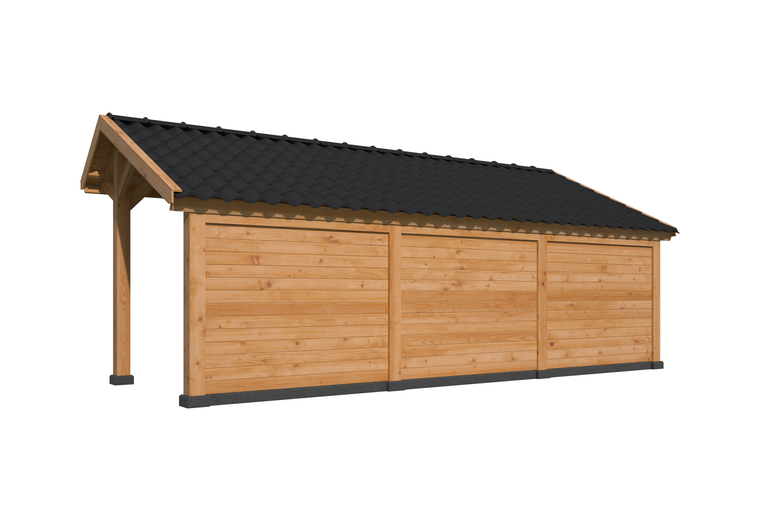 Bergen L Type 6 Douglas Gedroogd Potdekselplank blank