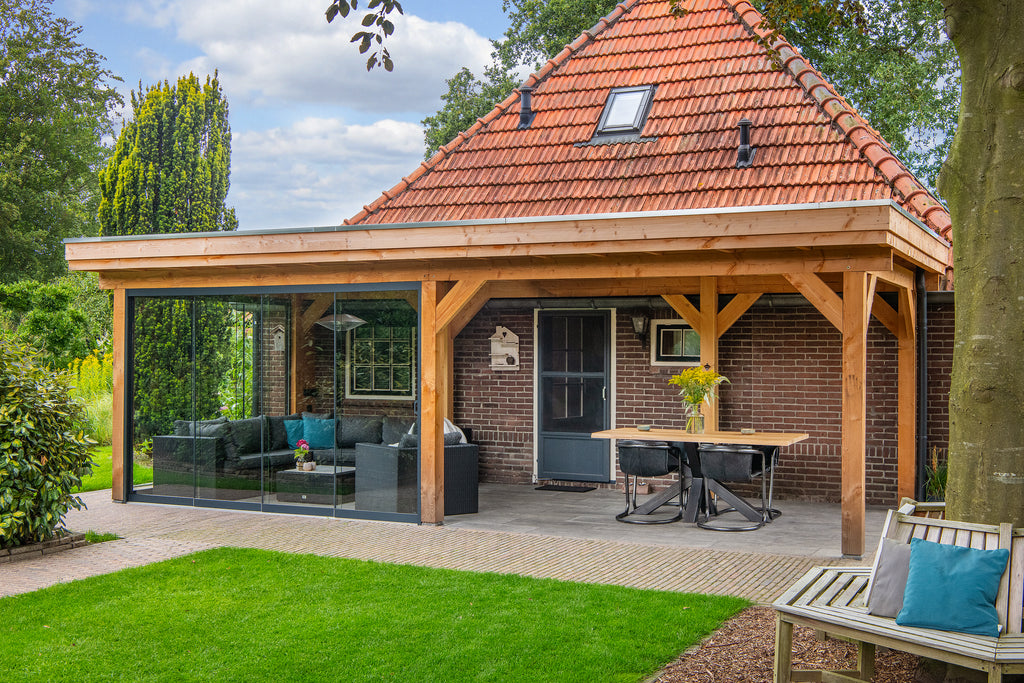 Glazen schuifwandset Hemmes compleet