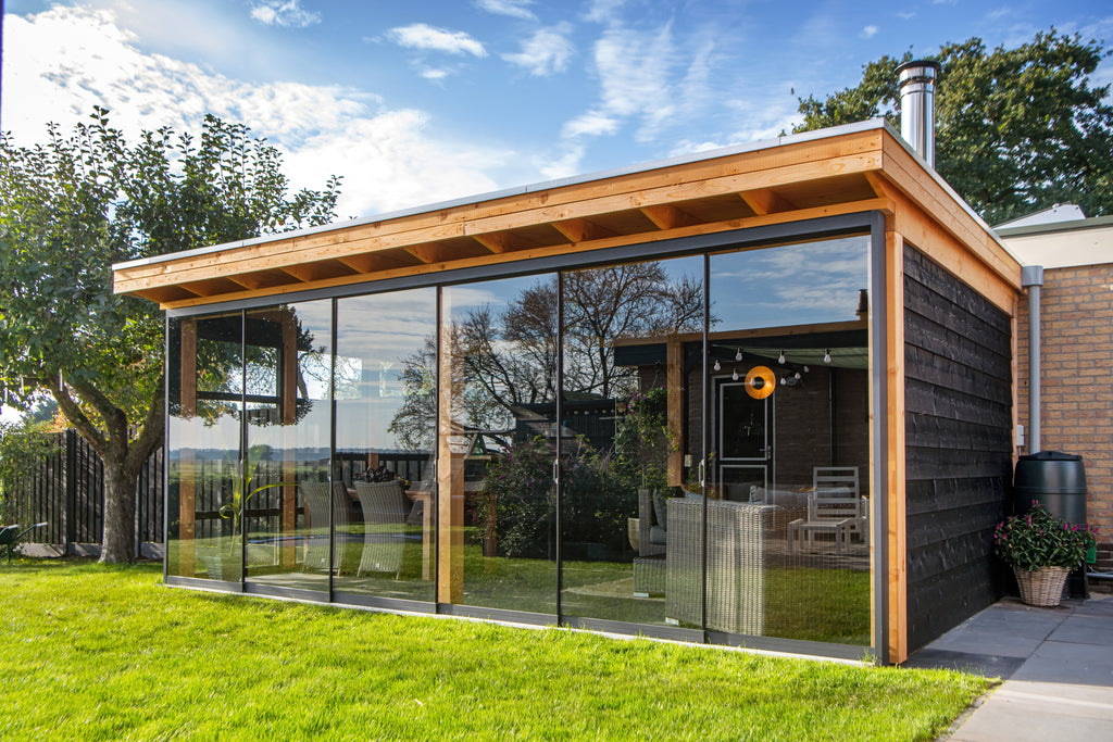 Glazen schuifwandset Hemmes compleet