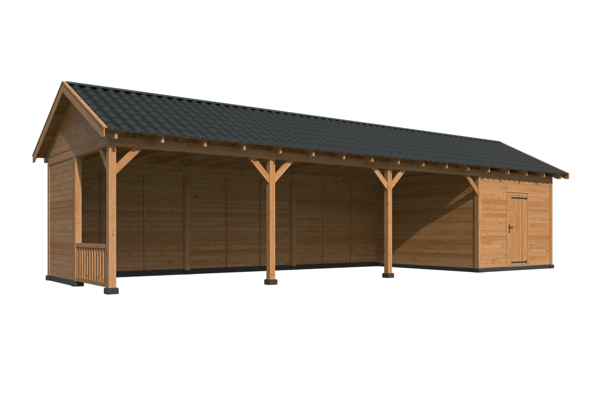 Hamar XL, Type 10 Douglas Gedroogd Potdekselplank blank