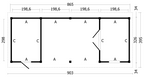 Hamar L Type 12 Douglas Gedroogd Potdekselplank blank
