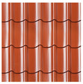 Dakpanprofielplaten terracotta, Niedersachsen
