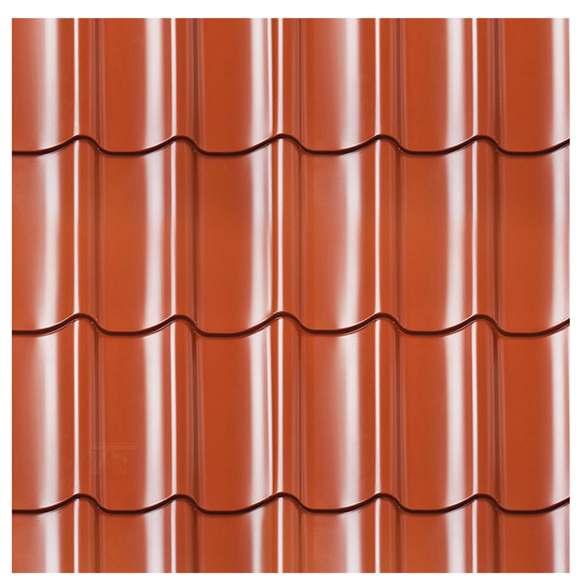 Dakpanprofielplaten terracotta, Niedersachsen