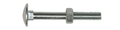 FixGard slotbout - verzinkt M10 x 120 mm (Doos 50 stuks)