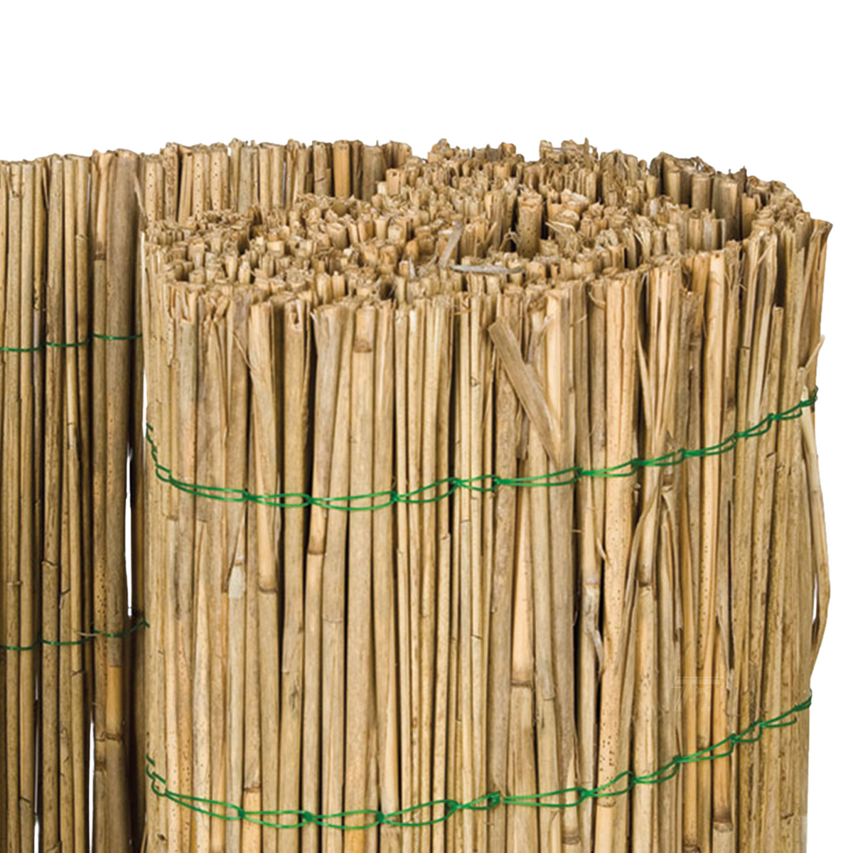 Rieten decoratiematten op rol, dubbelvoudig H150 x L200 cm