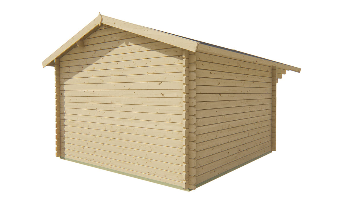 Blokhut - Tuinhuis Sören | 44 mm | vuren Red Class Wood geïmpregneerd