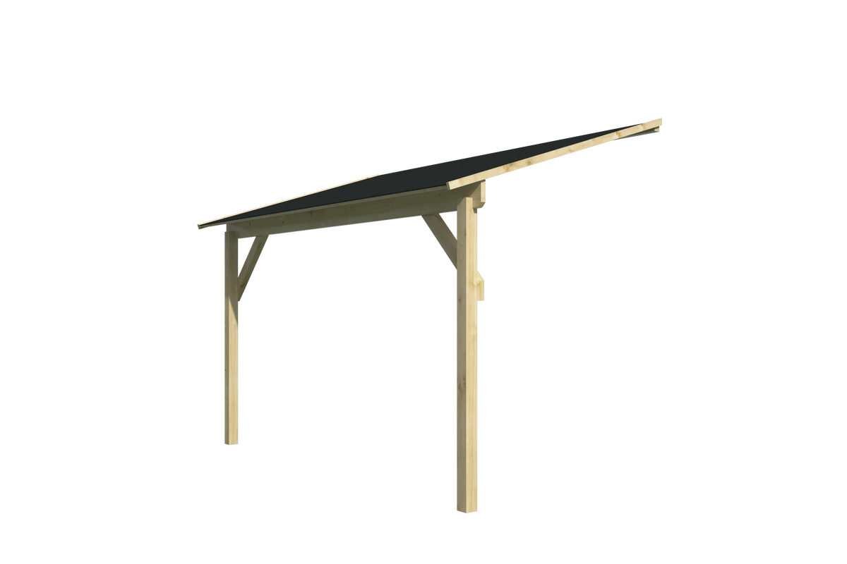 Zijluifel | 275 cm | vuren Red Class Wood geïmpregneerd