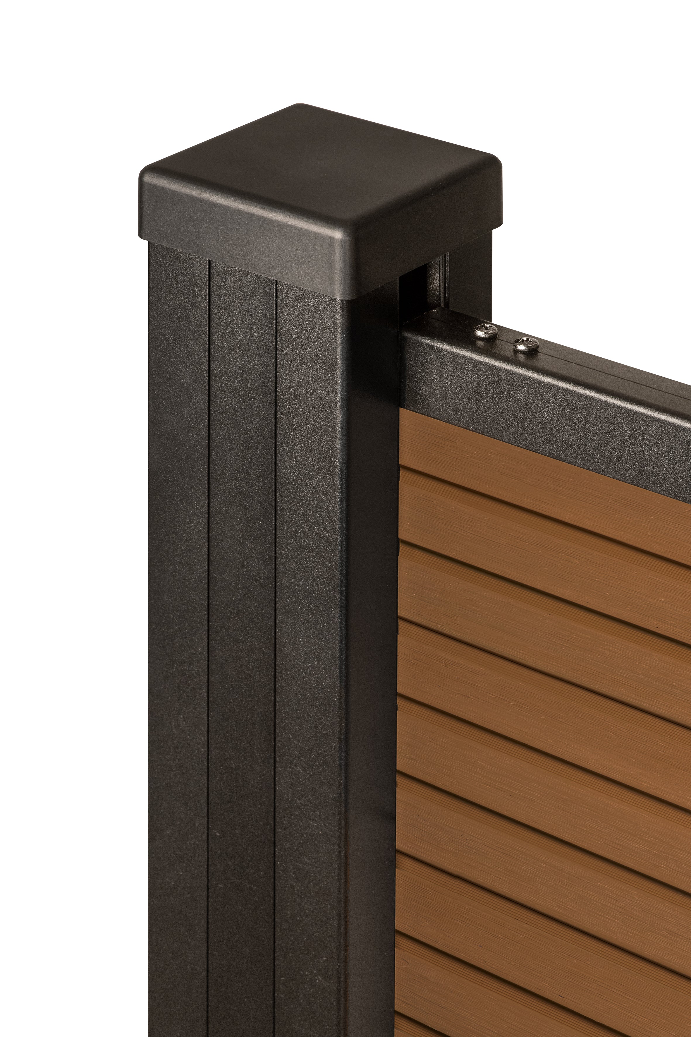 PuraFence Royal composiet plank 2,0 x 16,1 x 182 cm, teak