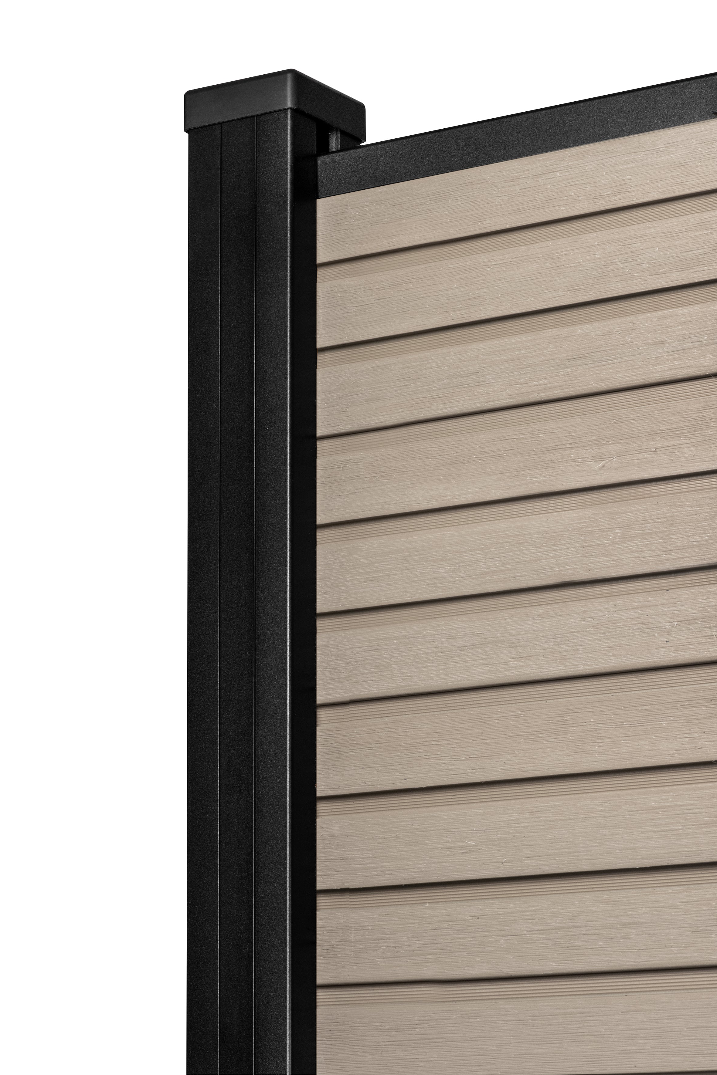 PuraFence Royal composiet plank 2,0 x 16,1 x 182 cm, light grey
