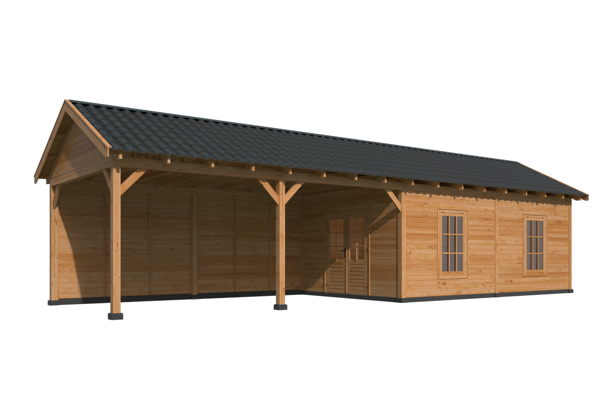 Hamar XL, Type 11 Douglas Gedroogd Potdekselplank blank