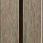 PuraTech 55 composiet dubbel profiel 3,3 x 17,0 x 290 cm, light grey, fijne houtnerf