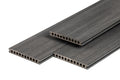 PuraShield composiet vlonderplank 2,3 x 21,0 x 500 cm, dark grey, semi-massief, fijne houtnerf, clip systeem