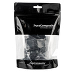 PuraFix vlonderplank beginclip RVS zwart voor blinde bevestiging - set 50 stuks