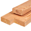 Douglas ligger 6,5 x 14,0 x 300 cm, gedroogd, geschaafd, 4 ronde hoeken