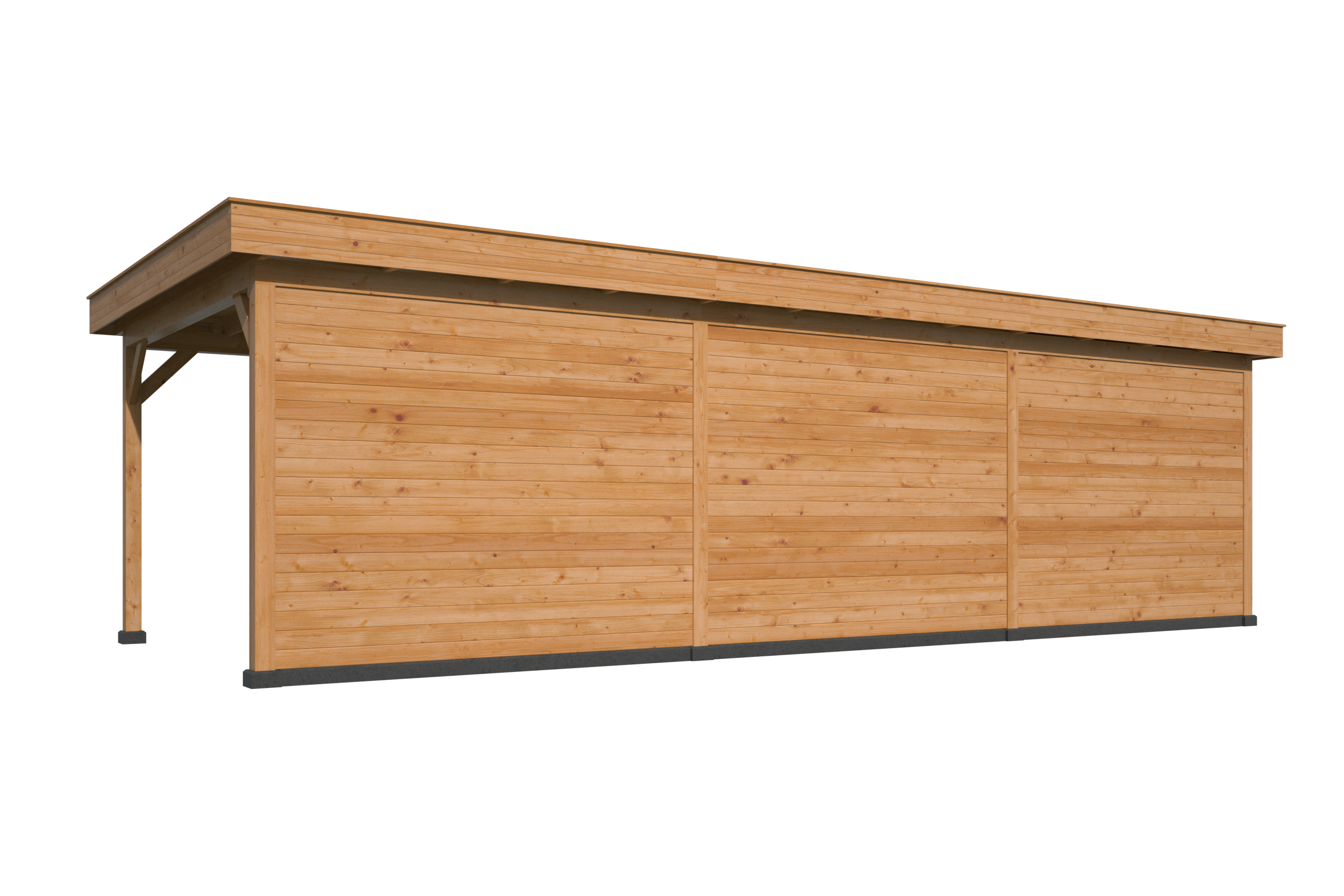 Oslo XL, type 7 douglas gedroogd potdekselplank blank