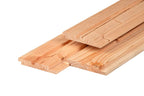Douglas wand type A dubbel profiel verticaal 200x224cm incl. regelwerk