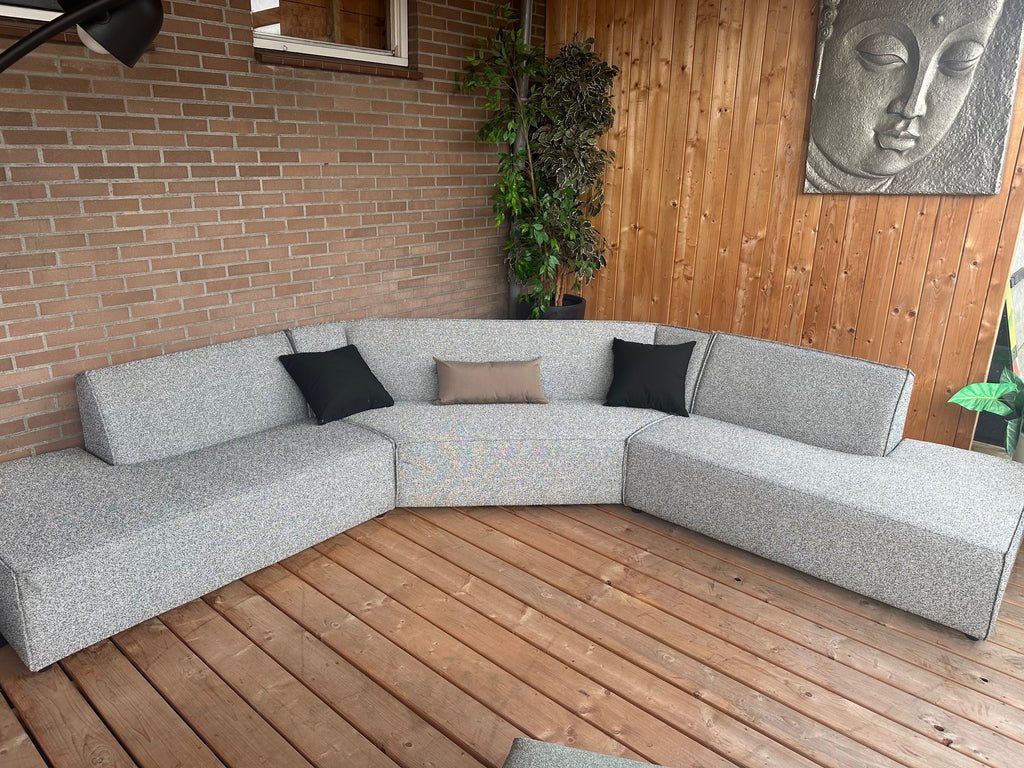 Bubalou Kniq 6 zits kleur Steel