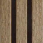PuraTech 30 composiet triple profiel 3,3 x 17,0 x 390 cm, teak, fijne houtnerf