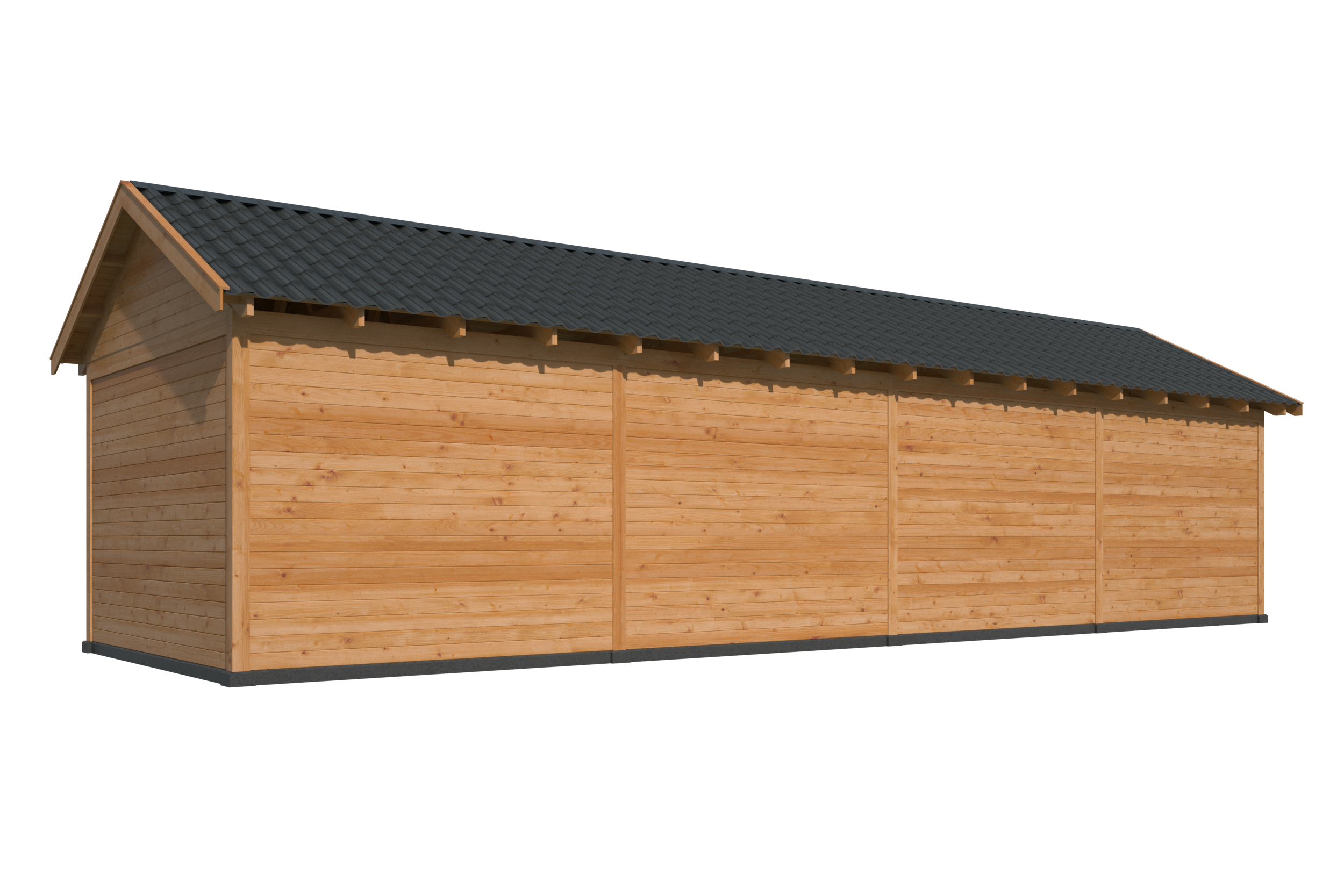 Hamar XL, Type 10 Douglas Gedroogd Potdekselplank blank