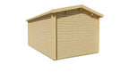 Blokhut - Tuinhuis Aiste | 40 mm | vuren Red Class Wood geïmpregneerd