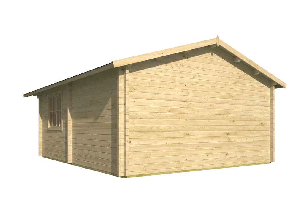 Blokhut - Tuinhuis Niedersachsen | 70 mm | vuren Red Class Wood geïmpregneerd