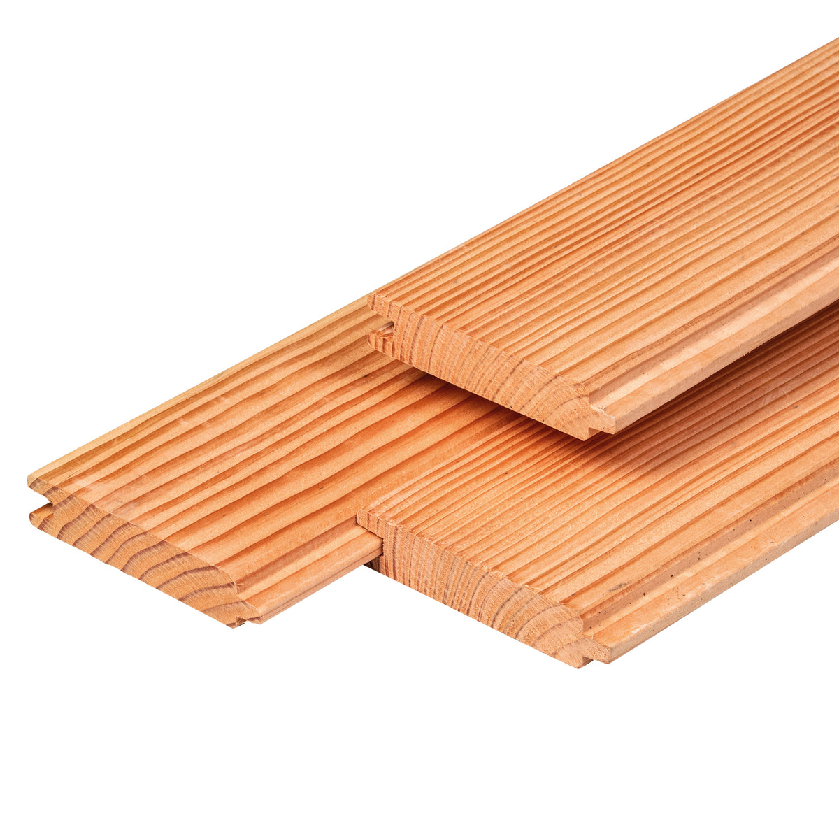 Douglas blokhutprofiel 2,8 x 14,5 x 300 cm, gedroogd, geschaafd