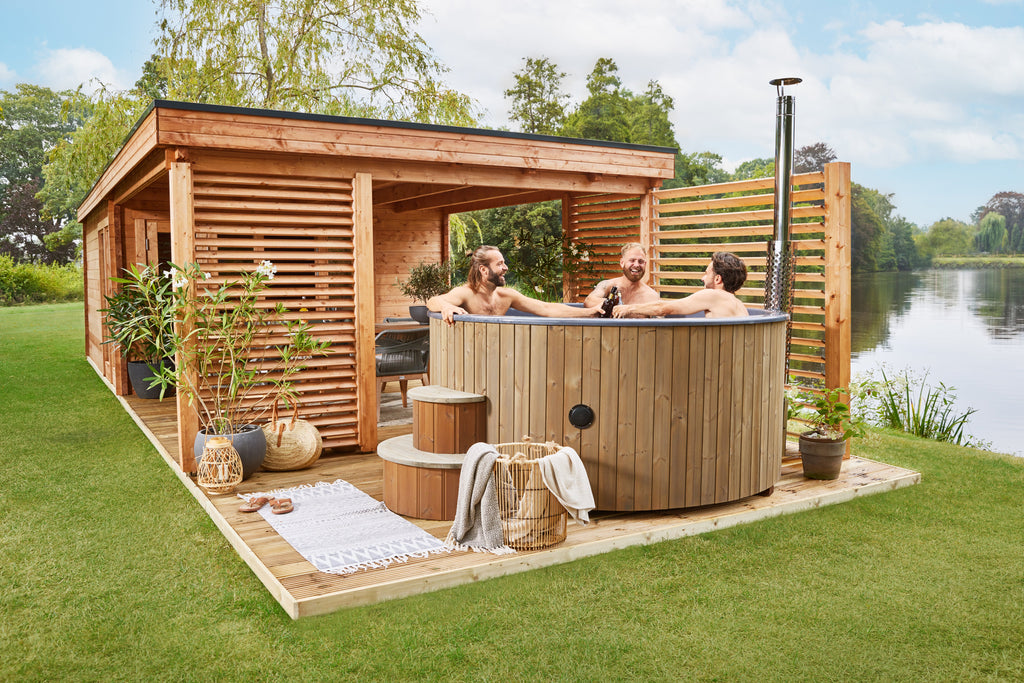 Hottub Deluxe XL ø220 cm Thermowood