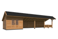 Bergen XL, Type 11 Douglas Gedroogd Potdekselplank blank