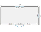 Circuswagen Dan | 19mm | vuren onbehandeld | 328 x 720 cm | excl. onderstel, deuren, en ramen