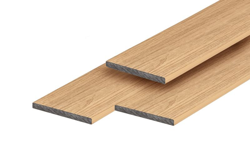PuraShield composiet kantplank 1,2 x 15,0 x 300 cm, cedar, fijne houtnerf