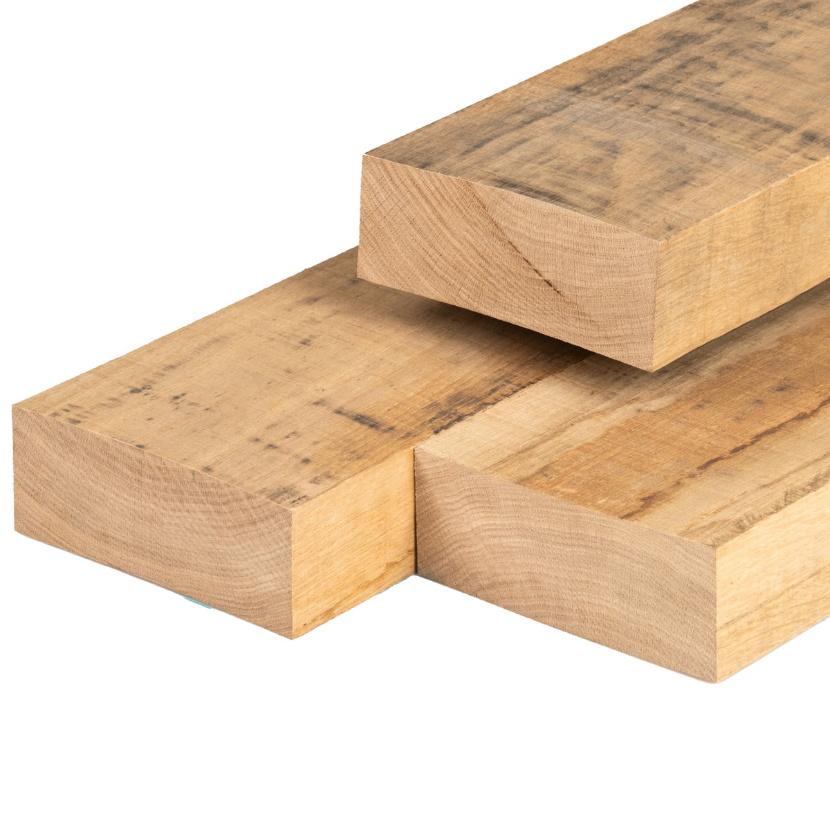 Eiken ligger 7,0 x 15,0 x 500 cm, vers, fijnbezaagd, scherpkantig