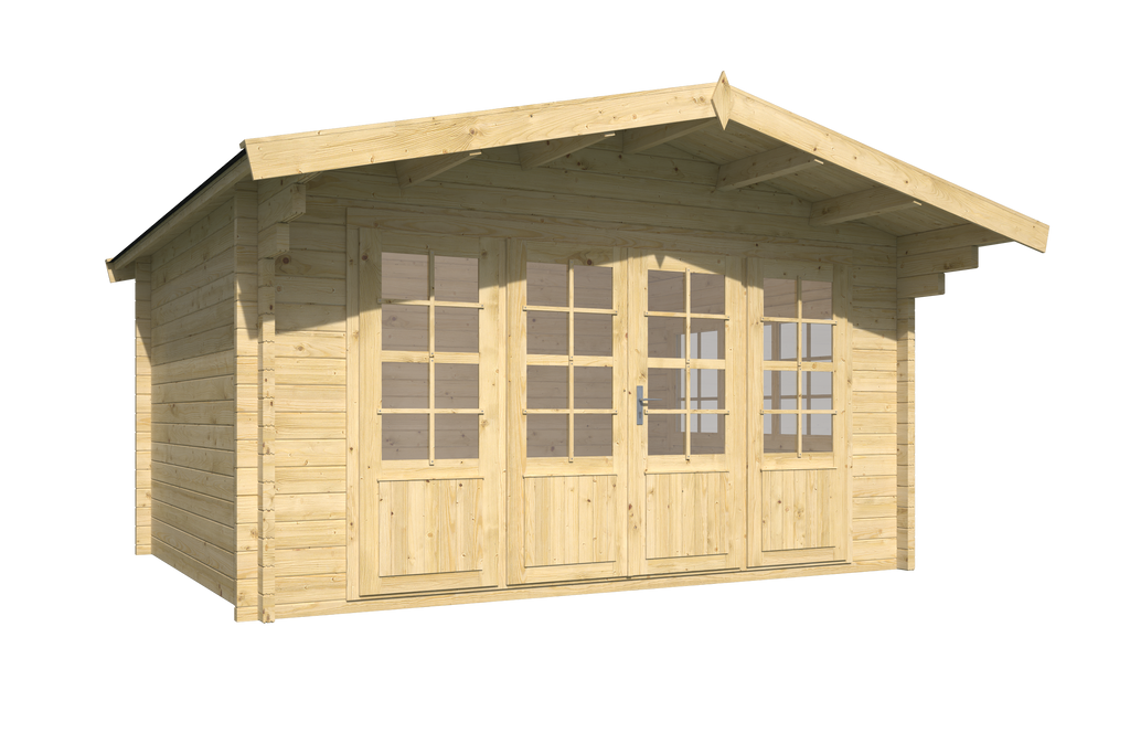 Blokhut - Tuinhuis Blackpool | 58 mm | vuren Red Class Wood geïmpregneerd