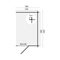 Blokhut - Tuinhuis Aanbouw | 44 mm | vuren honinggeel geïmpregneerd