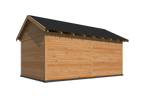Hamar XL, Type 3 Douglas Gedroogd Potdekselplank blank