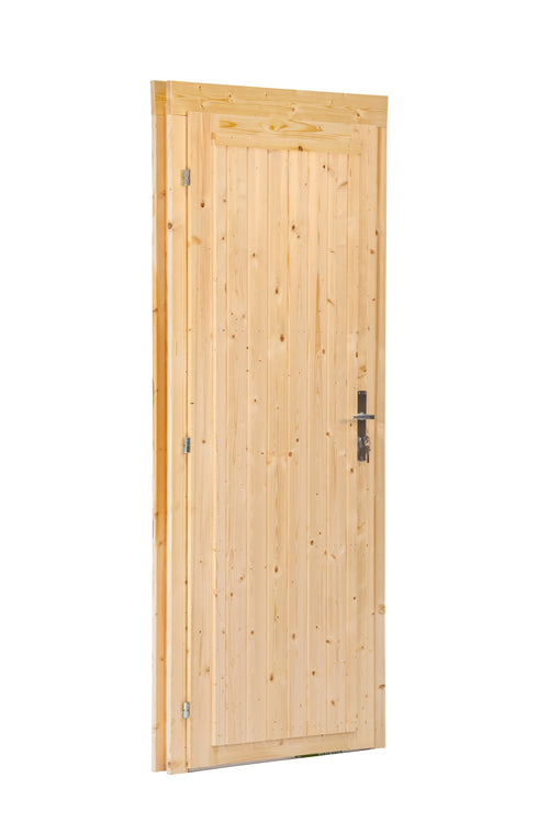 Deur enkel D5 LS vuren 90,5 x 196 cm