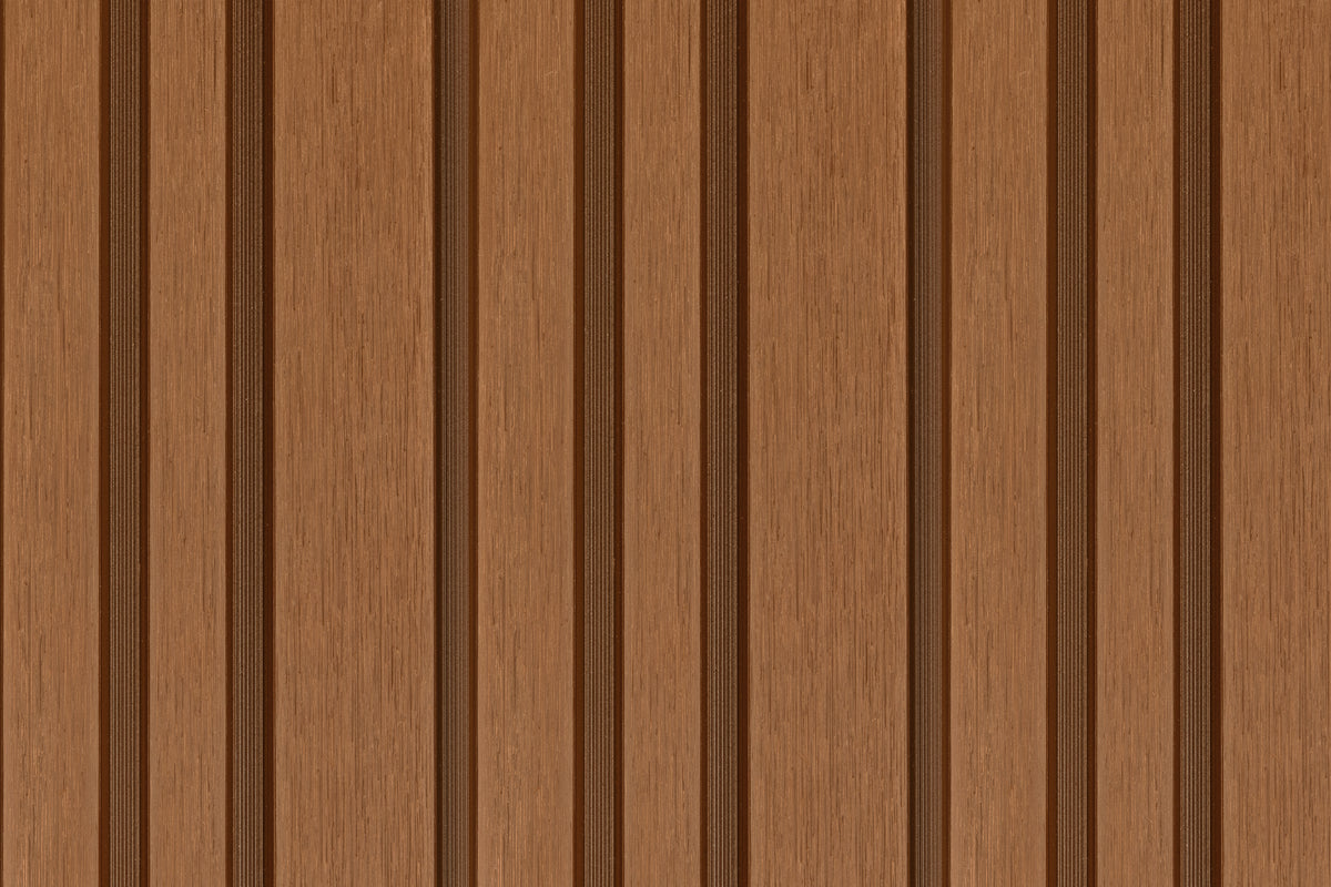 PuraTech 195 Composiet gevelbekleding Teak 3,3 x 19,5 x 390 cm