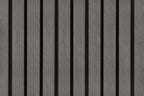 PuraTech 55 composiet dubbel profiel 3,3 x 17,0 x 390 cm, dark grey, fijne houtnerf