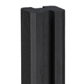 Berton-E-sleufpaal Vecht antraciet gecoat 10 x 10 x 190 cm eindmodel
