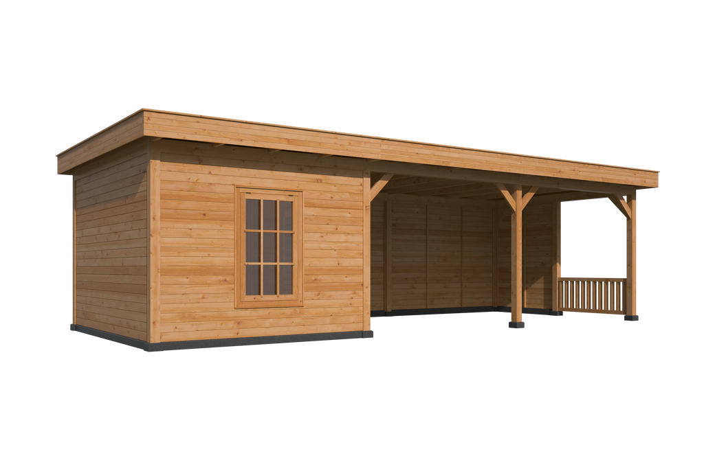 Oslo XL, type 8 douglas gedroogd potdekselplank blank