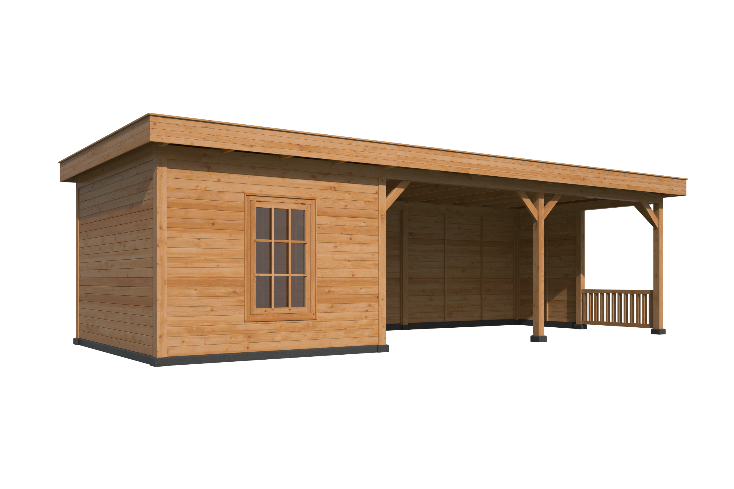 Oslo XL, type 8 douglas gedroogd potdekselplank blank