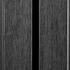 PuraTech 55 composiet dubbel profiel 3,3 x 17,0 x 390 cm, ebony black, fijne houtnerf
