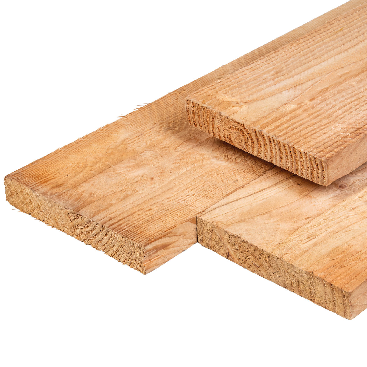 Douglas steigerplank 3,0 x 20,0 x 500 cm, vers, fijnbezaagd, scherpkantig